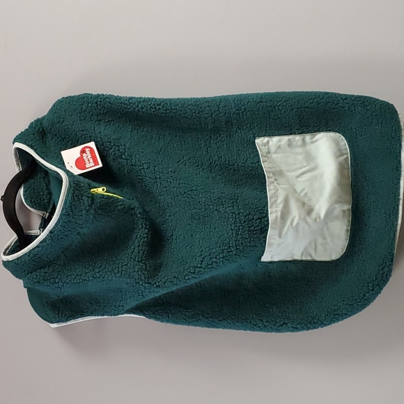 Boots and Barkley Dog Sherpa Dog Vest Green Marker Poshmark